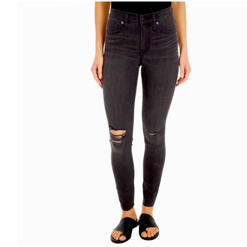 MADEWELL Curvy High-Rise Skinny Jeans